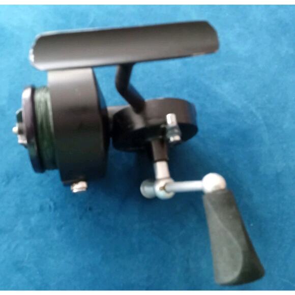 Mitchell 314 Custom Spinning Fishing Reel Black Made in France Garcia Mitchell - Picture 9 of 9